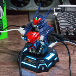 1/72 scale mecha action figure charging station for multiple devices