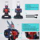 1/72 scale mecha action figure charging station for multiple devices