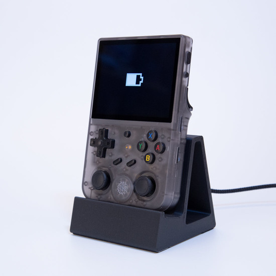 anbernic rg353vs/rg353v 3d printed magnetic charging dock