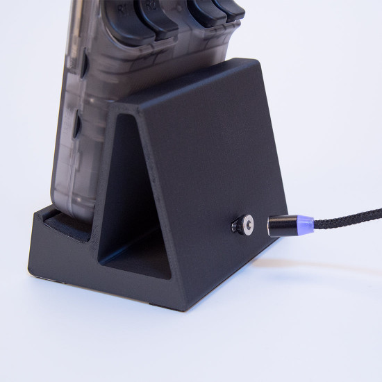 anbernic rg353vs/rg353v 3d printed magnetic charging dock