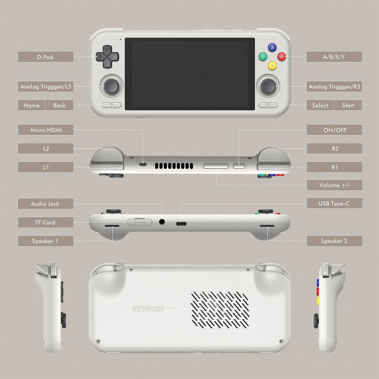 retroid pocket 4 android handheld game console