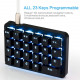 amazing23 portable one handed mechanical keyboard