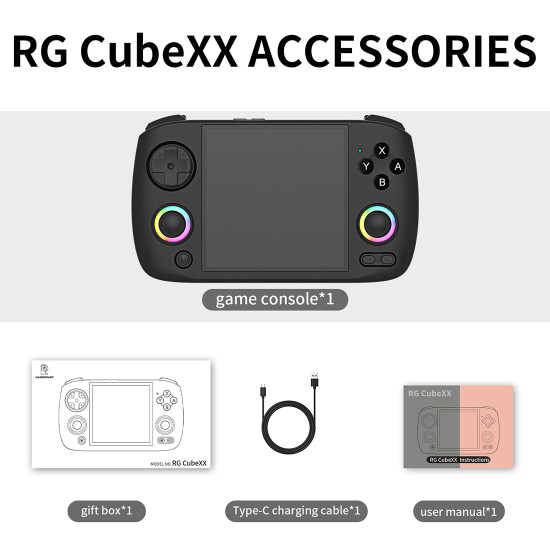 anbernic rg cubexx retro handheld gaming console