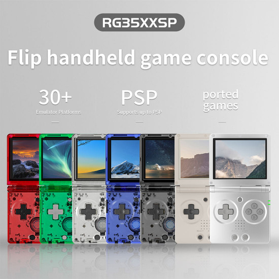 anbernic rg35xx sp retro handheld gaming console