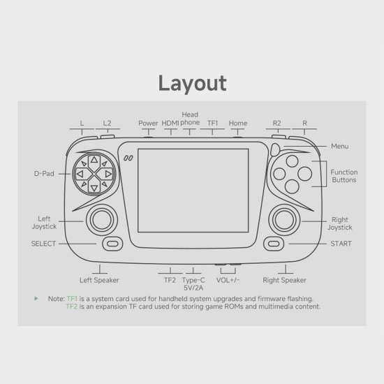 gkd game kiddy bubble 3.5-inch retro handheld game console