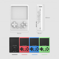 2024 gkd pixel 2.4-inch metal portable handheld game console(8000+games/pre-sale)