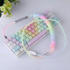 1.1m custom handmade coiled type c usb cable