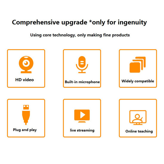 1080p hd high-definition network webcam for online teaching