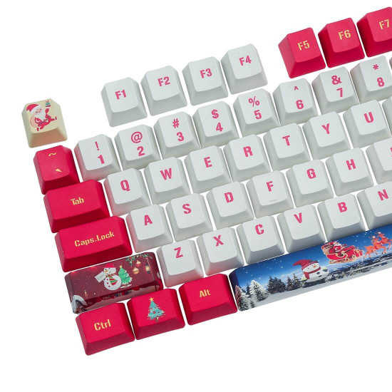 108pcs pbt keycaps set