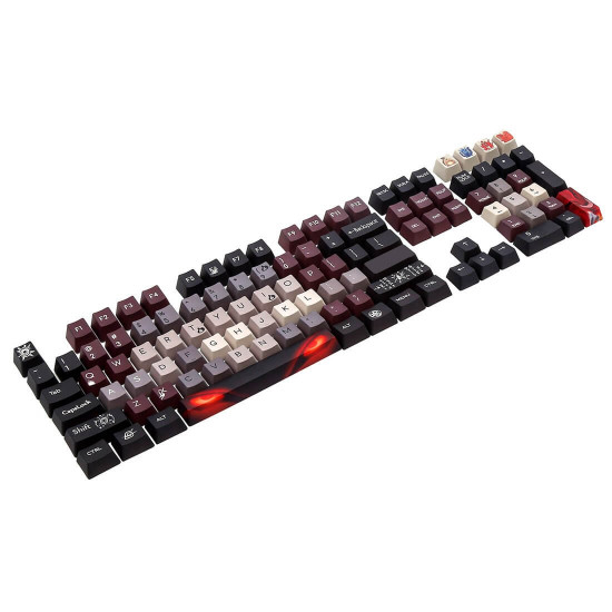 108pcs pbt keycaps set