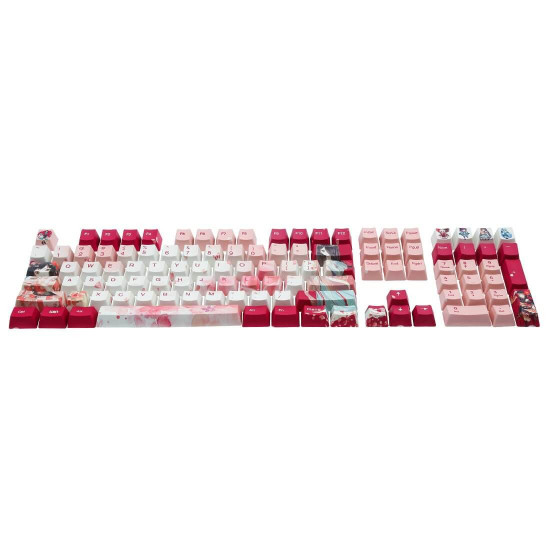 108pcs pbt keycaps set