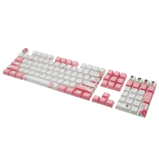 108pcs pbt keycaps set