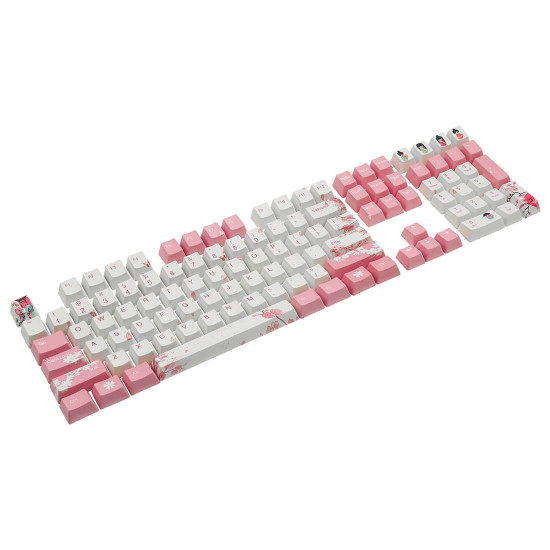 108pcs pbt keycaps set