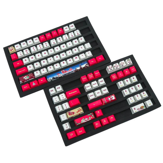 108pcs pbt keycaps set