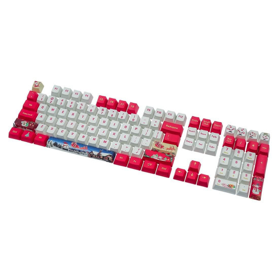 108pcs pbt keycaps set