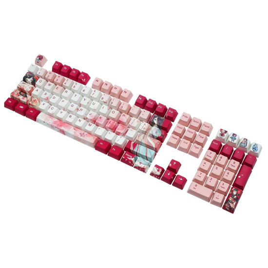 108pcs pbt keycaps set