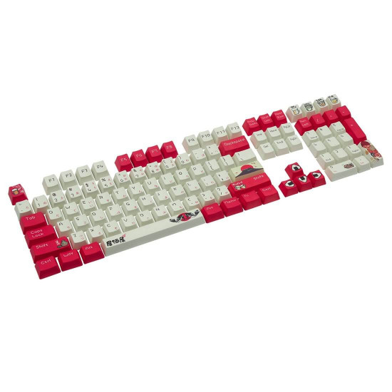 108pcs pbt keycaps set