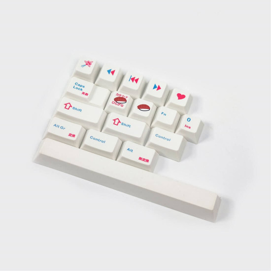 113pcs japanese sushi pbt keycaps