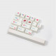 113pcs japanese sushi pbt keycaps