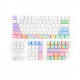 113pcs mechanical gaming keyboard pbt dye-sub keycaps