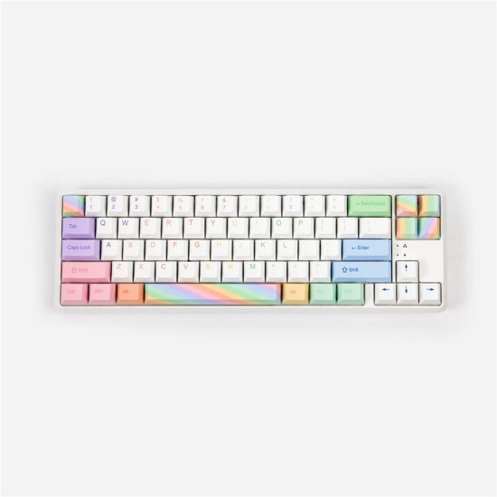 113pcs mechanical gaming keyboard pbt dye-sub keycaps