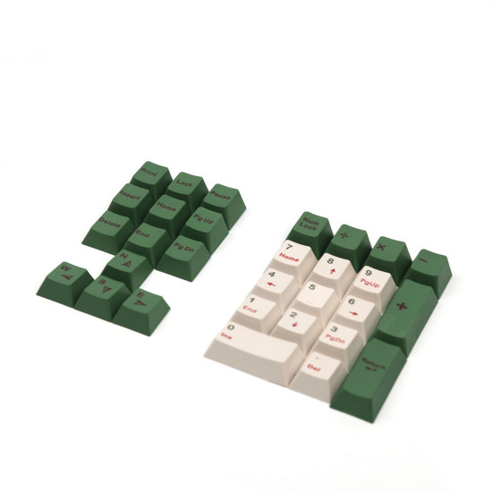 115pcs camping pbt dye-sub keycaps