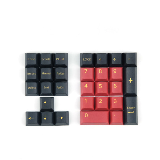 115pcs gmk profile keycaps for diy mechanical keyboard