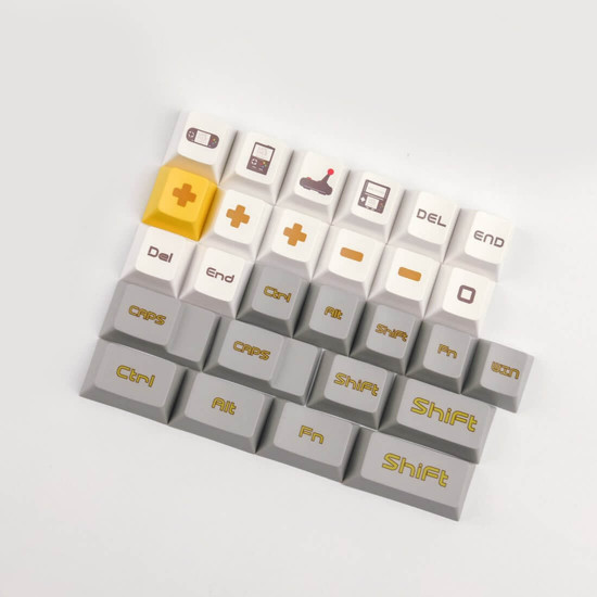 115pcs video game pbt dye-sub keycaps