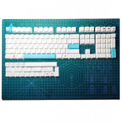 129pcs pbt dye-sub keycaps original profile