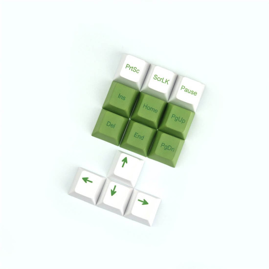 129pcs pbt dye-sub keycaps