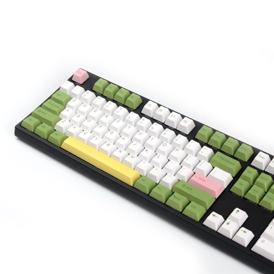 129pcs pbt dye-sub keycaps