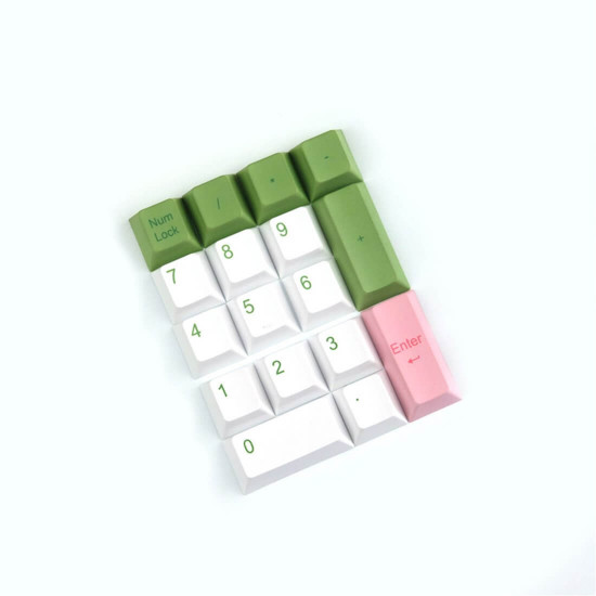 129pcs pbt dye-sub keycaps