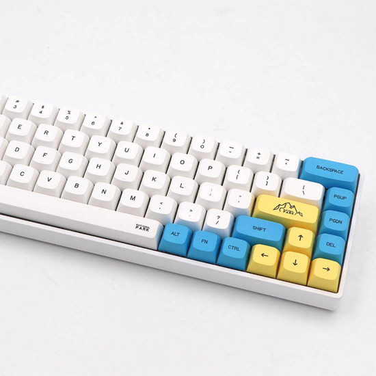 132pcs pbt dye-sub keycaps