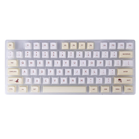 139pcs pbt dye-sub keycaps xda profile