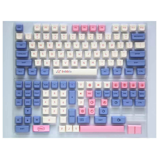 139pcs qx1 profile pbt dye-sub keycaps