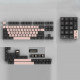 139pcs yagekeycap pink black keycaps