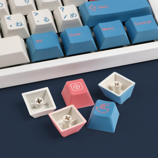 140pcs cherry profile pbt dye-sub keycaps