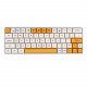 140pcs honey milk style pbt dye-sub keycaps