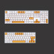 140pcs honey milk style pbt dye-sub keycaps