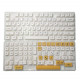 140pcs honey milk style pbt dye-sub keycaps