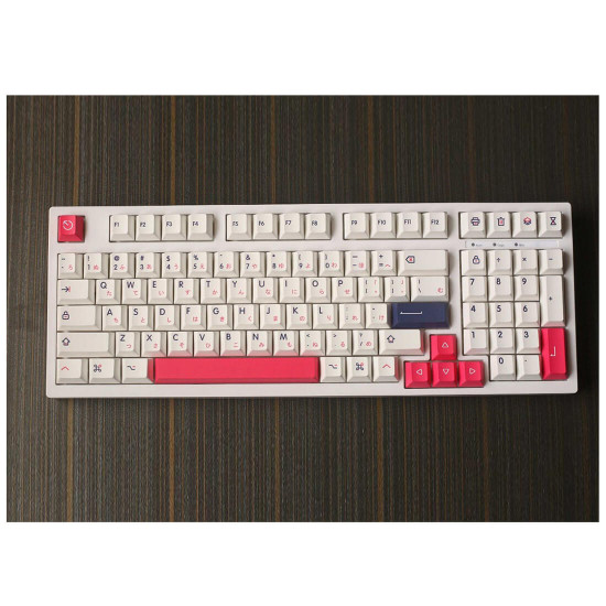 140pcs qx2 profile pbt dye-sub keycaps