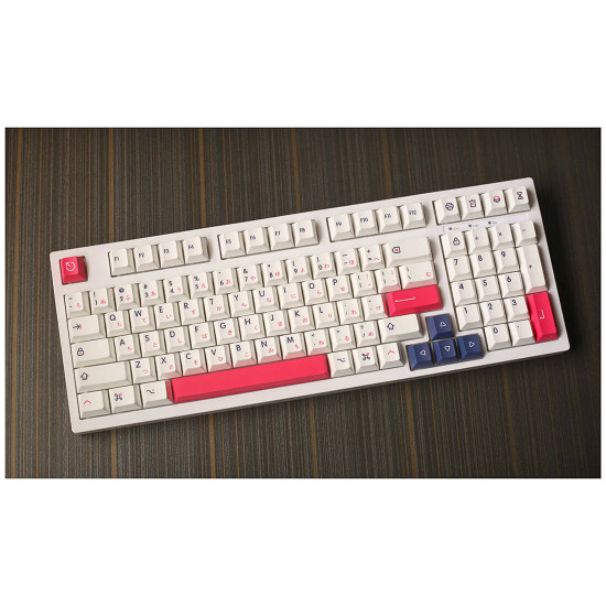 140pcs qx2 profile pbt dye-sub keycaps