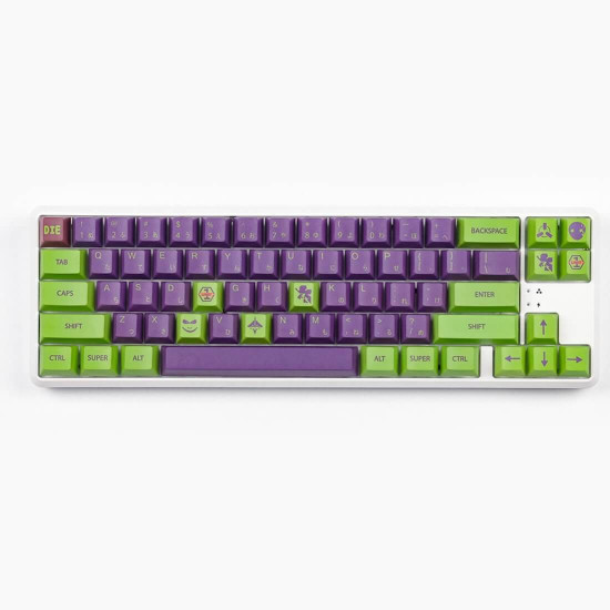 145pcs cherry profile pbt dye-sub keycaps