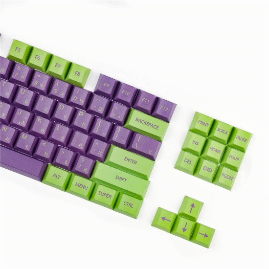 145pcs cherry profile pbt dye-sub keycaps