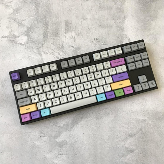 150pcs xda profile pbt dye-sub keycaps