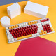 151pcs yagekeycap red white keycaps