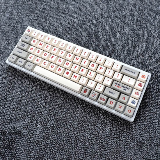 182pcs pbt dye-sub keycaps xda profile