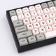 182pcs pbt dye-sub keycaps xda profile