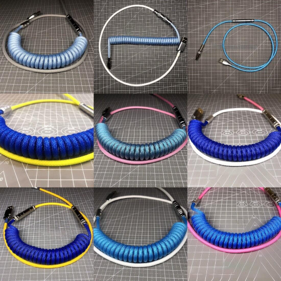 1m type-c usb cable for mechanical keyboard