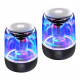 2pcs portable vehicle-mounted wireless bluetooth speaker